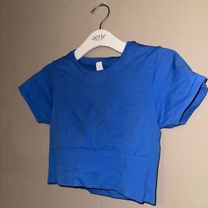 OFFLINE by Aerie Sidewalk Seamless Cropped T-Shirt